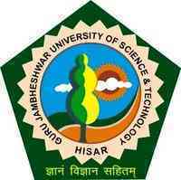 Guru Jambheshwar University of Science and Technology, Hisar Guru Jambheshwar University of Science and Technology, Hisar